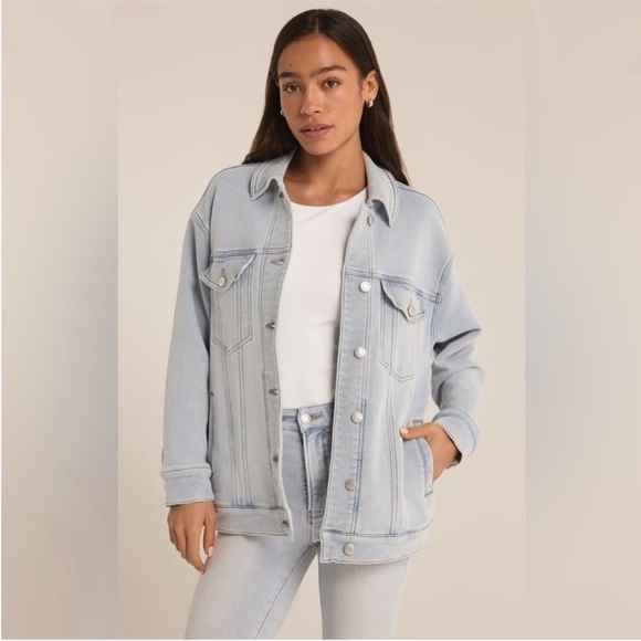 Z Supply Jackets & Blazers - Nwt Z Supply Miles Denim Jacket